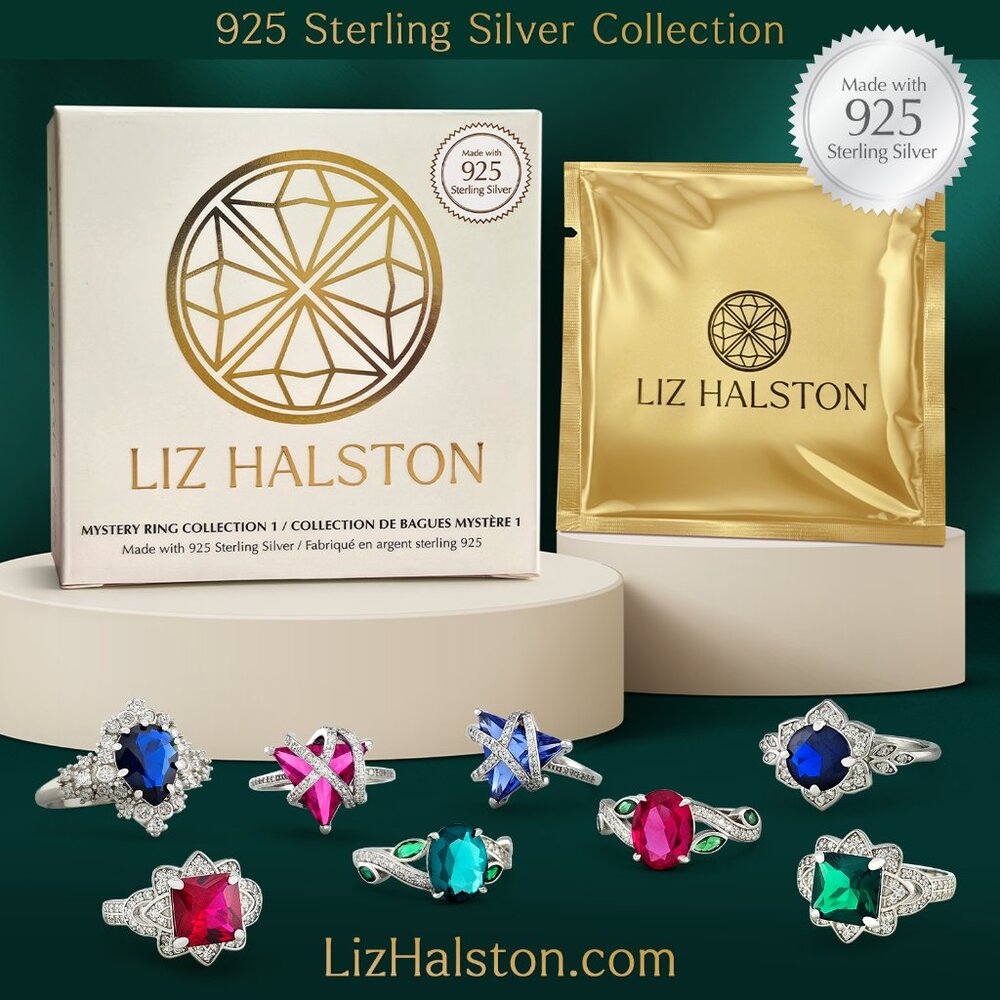 Colored Gem Collection - Mystery Ring Collection 925 Sterling Silver